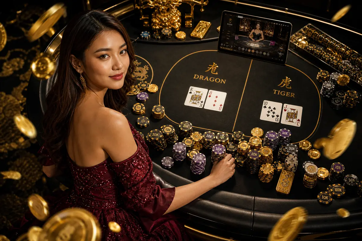 magga888 Casino suasana meja permainan kasino hidup